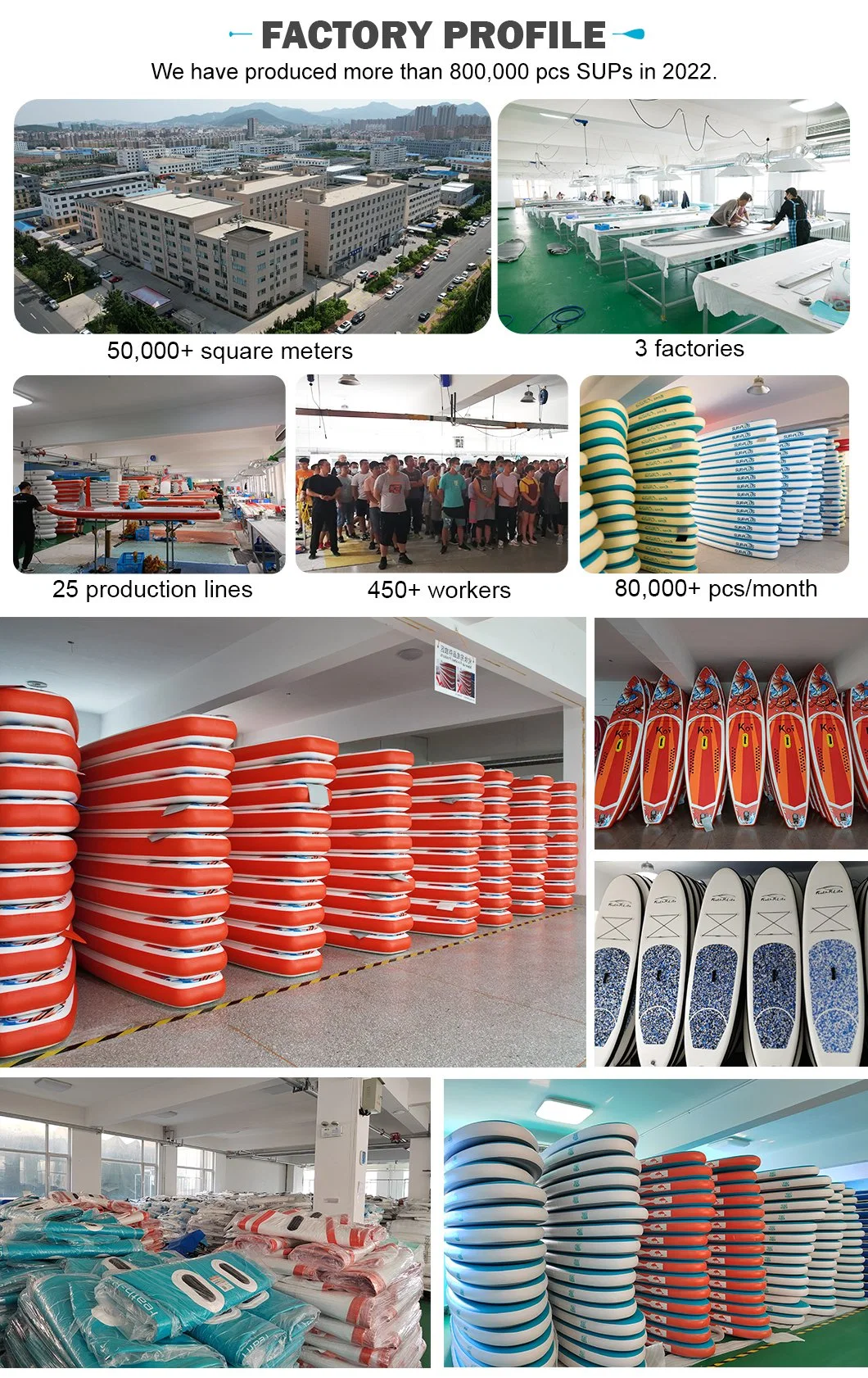 China Supplier BSCI / CE OEM Wholesale Custom Inflatable Sup Board Soft Top Surfboard Epoxy Surfboard Paddle Boards Sup Factory Water Sports