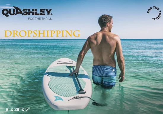 Quashley Dropshipping Aufblasbares Steh-EPS-Yoga-Paddelbrett mit Sitz